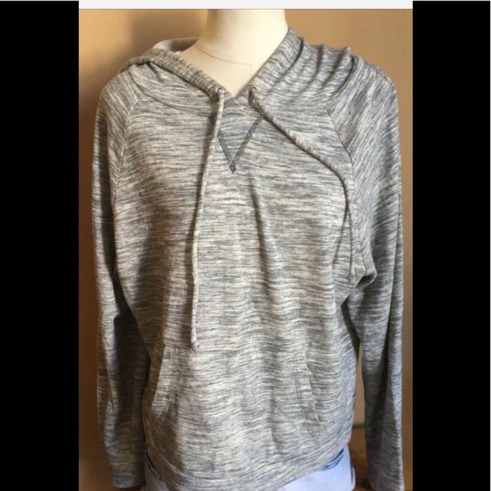 Large hoodie grey